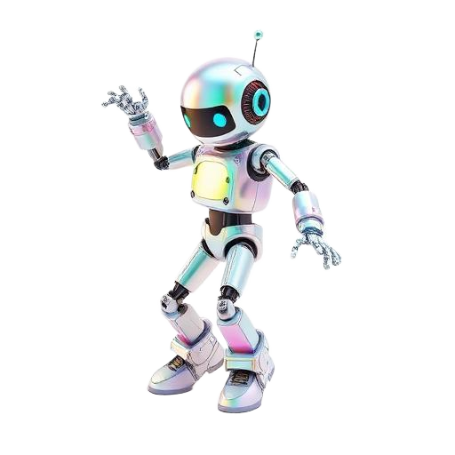 Emoji 3D animé Robot shoulder spin