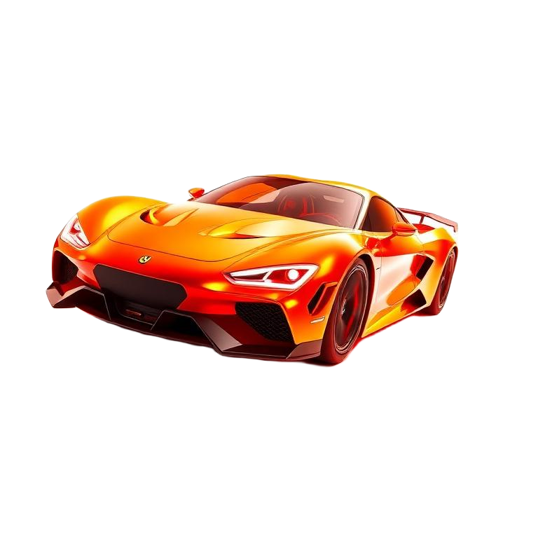 Emoji 3D animé Bolide