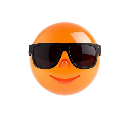 Emoji 3D animé Trop cool