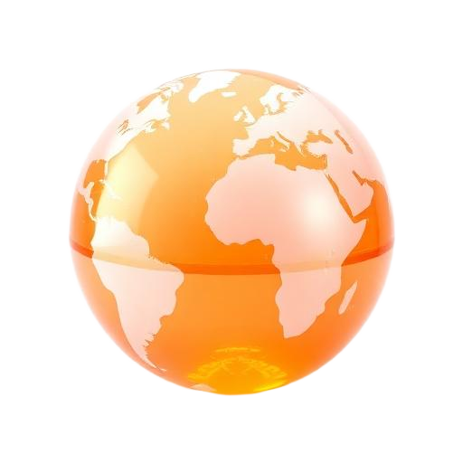 Emoji 3D animé Planète