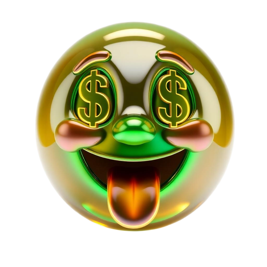 Emoji 3D animé Jackpot