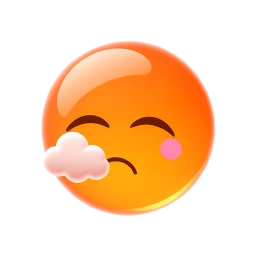 Emoji 3D animé Endormi