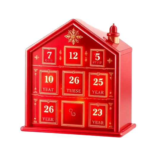 Emoji 3D animé Calendrier de l'Avent
