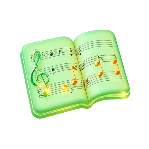 Emoji 3D animé Chants de Noël