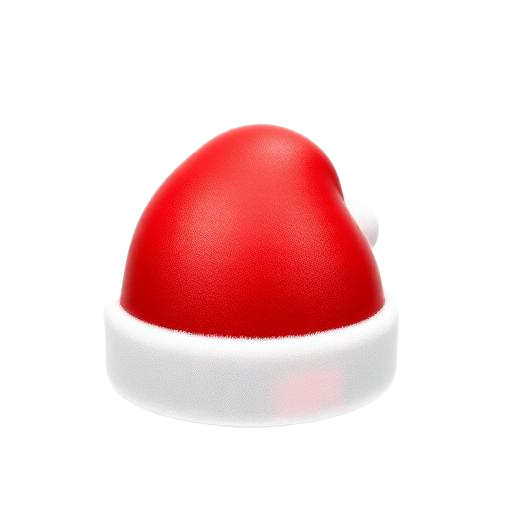 Emoji 3D animé Bonnet de Noël