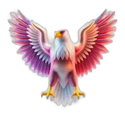 Emoji 3D animé Aigle cinématique